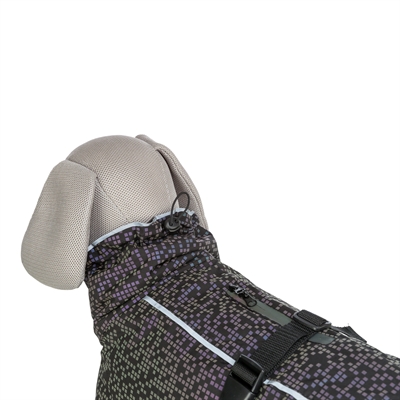 TRIXIE HONDENJAS LIMOUX REFLECT ZWART / GRIJS — 45 CM — afbeelding 4