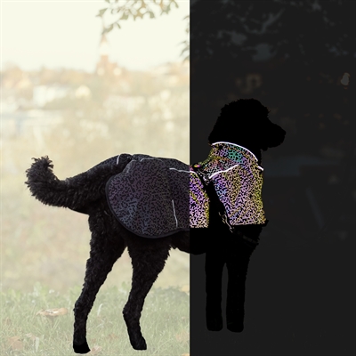 TRIXIE HONDENJAS LIMOUX REFLECT ZWART / GRIJS — 55 CM — afbeelding 10