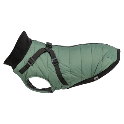 Trixie hondenjas pontis met tuig saliegroen (36 CM)