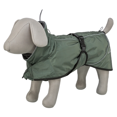 TRIXIE HONDENJAS WINTER EXPLORE THERMO OLIJFGROEN — 45 CM