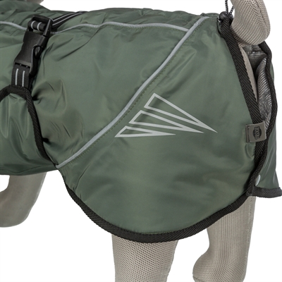Trixie hondenjas winter explore thermo olijfgroen (55 CM) - Afbeelding 6