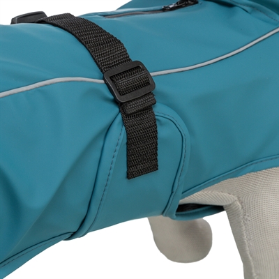 Trixie regenjas hond vimy petrol (RUG 40 CM BUIK 40-54 CM) - Afbeelding 6