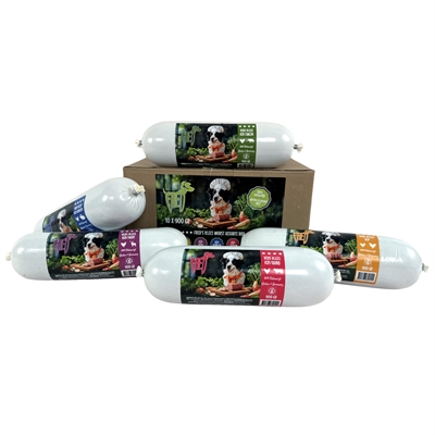 Freds gestoomd vers vlees worst assorti box