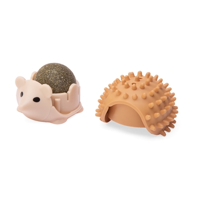 Imac egel met catnip bal assorti (6,5X5,5X4 CM) - Afbeelding 2