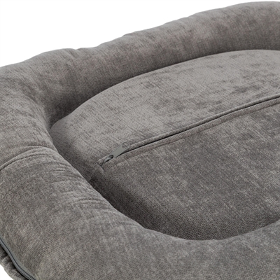 TRIXIE VITAL HONDENKUSSEN LENNOX OVAAL GRIJS — 70X55 CM — afbeelding 2