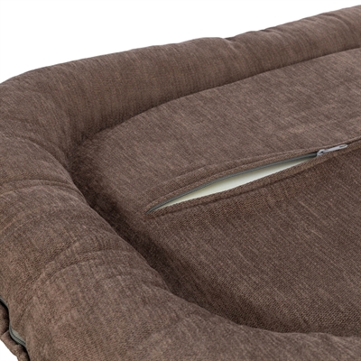 TRIXIE VITAL HONDENKUSSEN LENNOX OVAAL BRUIN — 70X55 CM — afbeelding 2