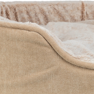 TRIXIE VITAL HONDENMAND LINO SOFT OVAAL BEIGE / CREME — 60X45 CM