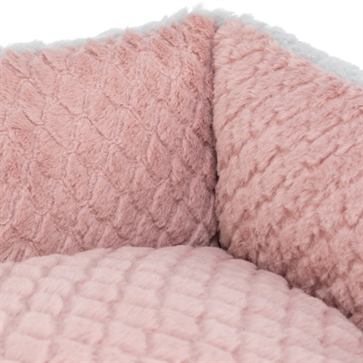 Trixie hondenmand kaline mio hoekig grijs / oudroze (80X65 CM) - Afbeelding 4