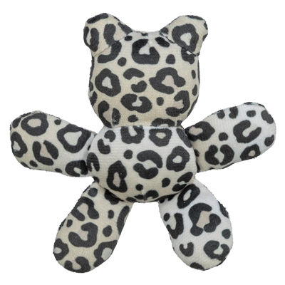 Trixie beer pluche panterprint met kattenkruid / catnip assorti (12 CM) - Afbeelding 2