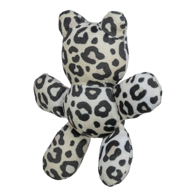 Trixie beer pluche panterprint met kattenkruid / catnip assorti (12 CM) - Afbeelding 3