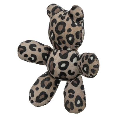 Trixie beer pluche panterprint met kattenkruid / catnip assorti (12 CM) - Afbeelding 5