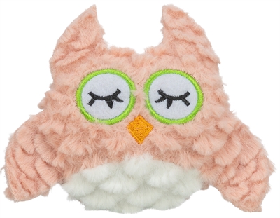 Trixie uil pluche met kattenkruid / catnip assorti (11 CM) - Afbeelding 2