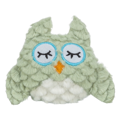 Trixie uil pluche met kattenkruid / catnip assorti (11 CM) - Afbeelding 3