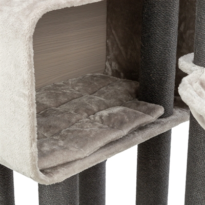 Trixie krabpaal rafael xxl lichtgrijs / donkergrijs (78X58X156 CM) - Afbeelding 6