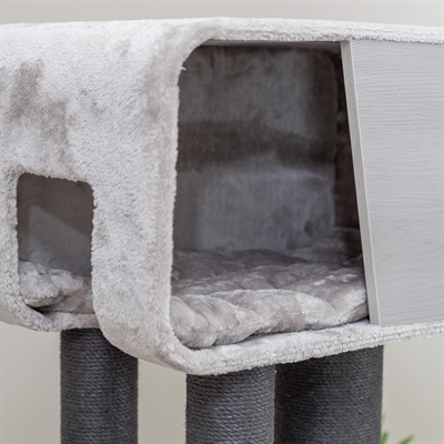 Trixie krabpaal rafael xxl lichtgrijs / donkergrijs (78X58X156 CM) - Afbeelding 9