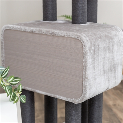 Trixie krabpaal rafael xxl lichtgrijs / donkergrijs (78X58X156 CM) - Afbeelding 10