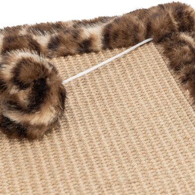 Trixie krabmat leo panterprint bruin (55X35 CM) - Afbeelding 4