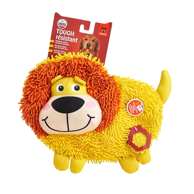 Fofos crinkle tough leeuw zonder vulling (33X25X7 CM) - Afbeelding 2