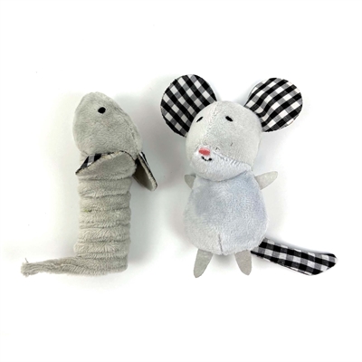 Happy pet tabby patch muizen (11 CM EN 9 CM) - Afbeelding 2