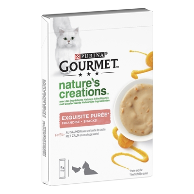 Gourmet natures creations puree zalm (11X5X10 GR) - Afbeelding 2