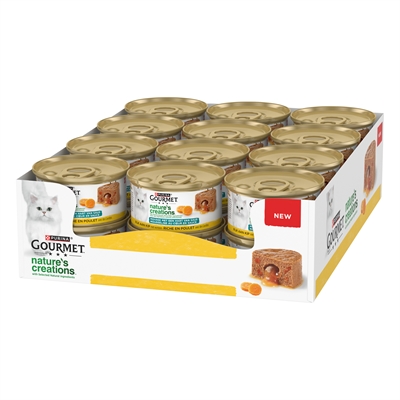 Gourmet natures creations hart van saus kip (24X85 GR) - Afbeelding 3