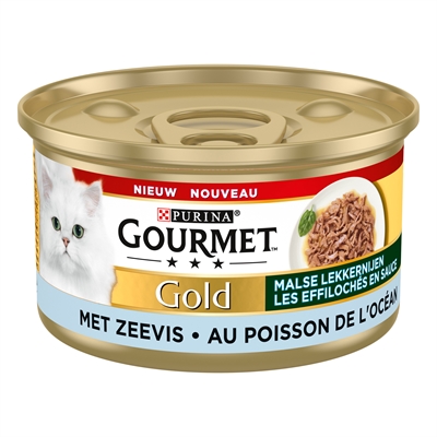 Gourmet gold malse lekkernijen zeevis (24X85 GR) - Afbeelding 2