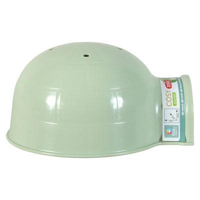 ZOLUX IGLO KNAAGDIER PLASTIC GROEN — SMALL 19X16,5X9 CM