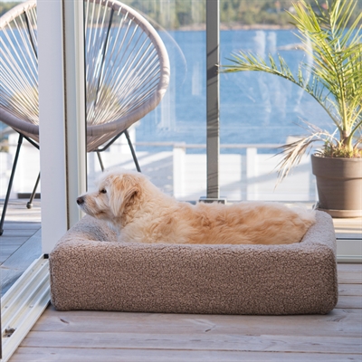 BIA BED PREMIUM HOES TEDDY BEIGE — 85X70X15 CM — afbeelding 5