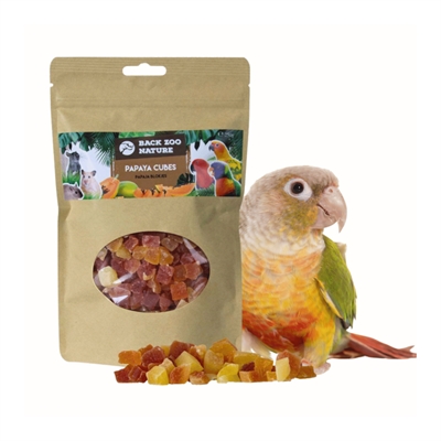 BACK ZOO NATURE PAPAYA CUBES — 50 GR — afbeelding 3