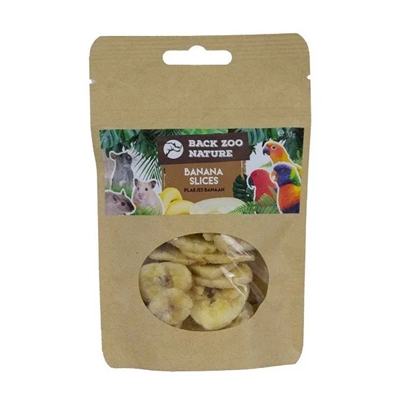 BACK ZOO NATURE BANANA SLICES — 35 GR