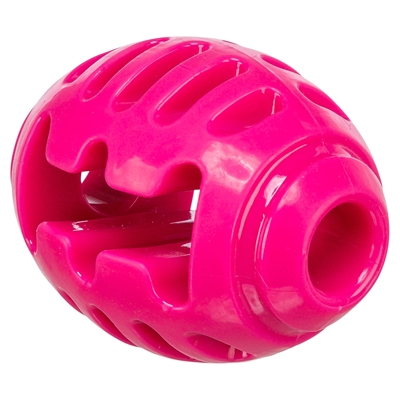 TRIXIE RUGBYBAL SOFT & STRONG TPR ROZE — 10X7,5X7,5 CM
