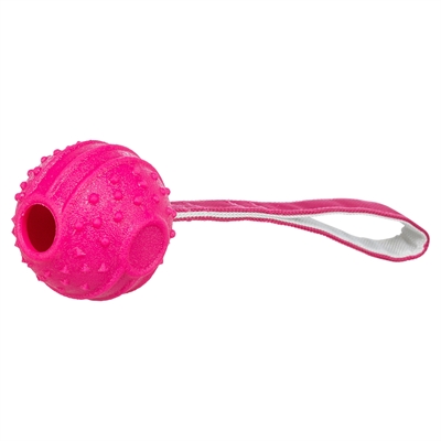 Trixie werpbal soft & strong tpr roze (29X7,5X7,5 CM)