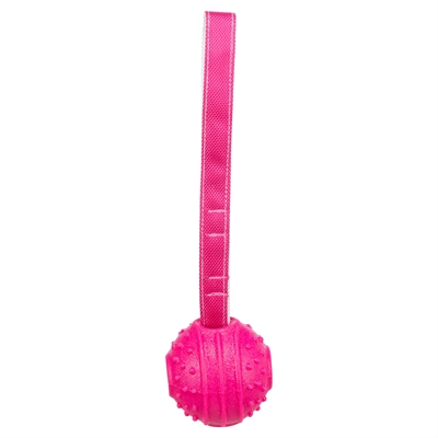 TRIXIE WERPBAL SOFT & STRONG TPR ROZE — 29X7,5X7,5 CM