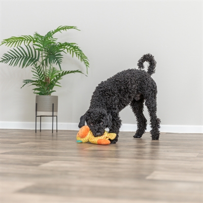 Trixie aap stof geel / oranje (27X26X10,5 CM) - Afbeelding 3