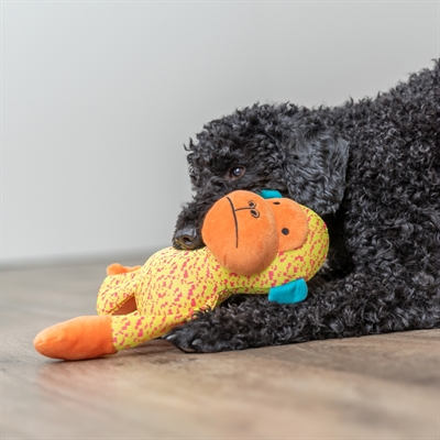 Trixie aap stof geel / oranje (27X26X10,5 CM) - Afbeelding 4