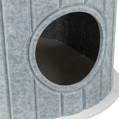 Trixie speelbox mara ovaal vilt zand / grijs (66X46X62 CM) - Afbeelding 8