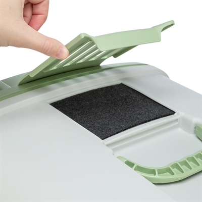 Trixie kattenbak easydraw met lade grijsgroen (46X57X48 CM) - Afbeelding 8