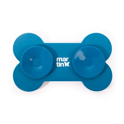 Martin likmat bot met zuignappen siliconen blauw (22X13X2 CM) - Afbeelding 2