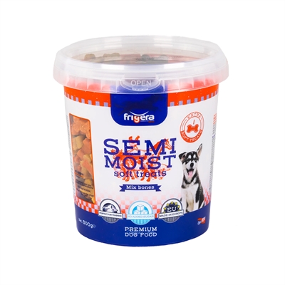 FRIGERA SOFT TREATS MIX BONES — 500 GR