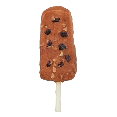 TRIXIE DENTA FUN ICE POP MET EEND / KAAS / PAARSE ZOETE AARDAPPEL — 12 CM 70X45 GR