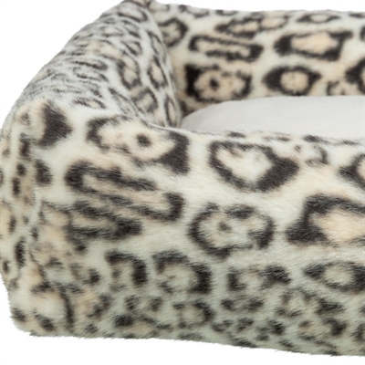 TRIXIE HONDENMAND LEO HOEKIG PANTERPRINT CREME — 80X60 CM — afbeelding 4