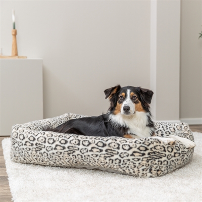 TRIXIE HONDENMAND LEO HOEKIG PANTERPRINT CREME — 80X60 CM — afbeelding 7