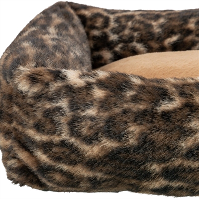 TRIXIE HONDENMAND LEO HOEKIG PANTERPRINT BRUIN — 100X70 CM