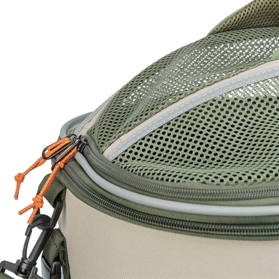 Trixie fietsmand voor bagagedrager polyester olijfgroen / beige (46X33X40 CM) - Afbeelding 5