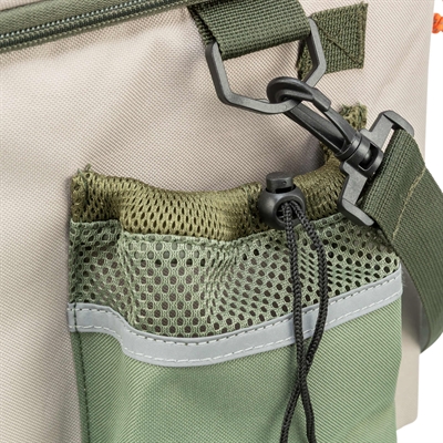 Trixie fietsmand voor stuur polyester olijfgroen / beige (48X34X40 CM) - Afbeelding 7
