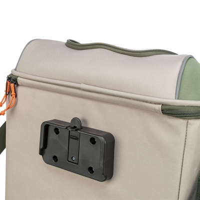Trixie fietsmand voor stuur polyester olijfgroen / beige (48X34X40 CM) - Afbeelding 8