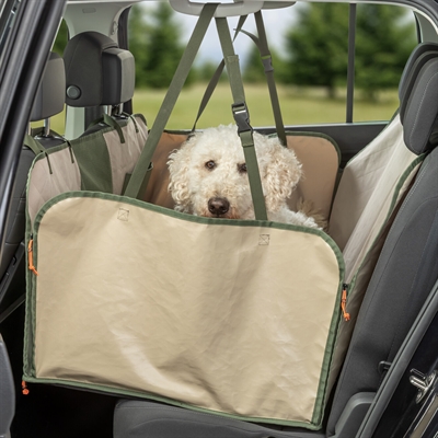 Trixie autobeschermdeken met omkeerbare hoes olijfgroen / beige (161X210 CM) - Afbeelding 12