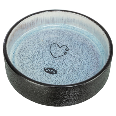 TRIXIE VOERBAK / DRINKBAK KERAMIEK ASSORTI — 13X13X3,5 CM — afbeelding 3