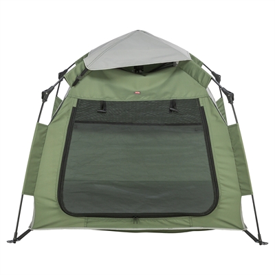 Trixie hondentent pop-up olijfgroen / beige (100X100X80 CM) - Afbeelding 4