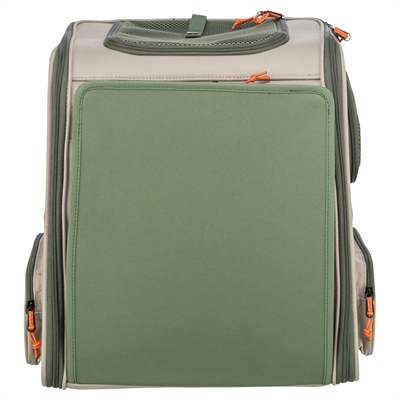 Trixie rugzak rocco maximaal 10 kg beige / olijfgroen (40X30X42 CM) - Afbeelding 5